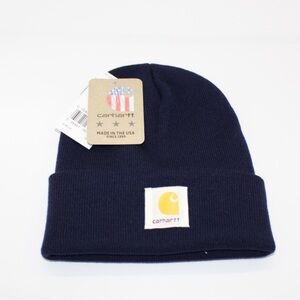 Brand New Carhartt Beanie NWT Blue Navy